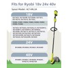 Weed Wacker String Replacement Compatible with Ryobi One+ AC14RL3A, 0.065''