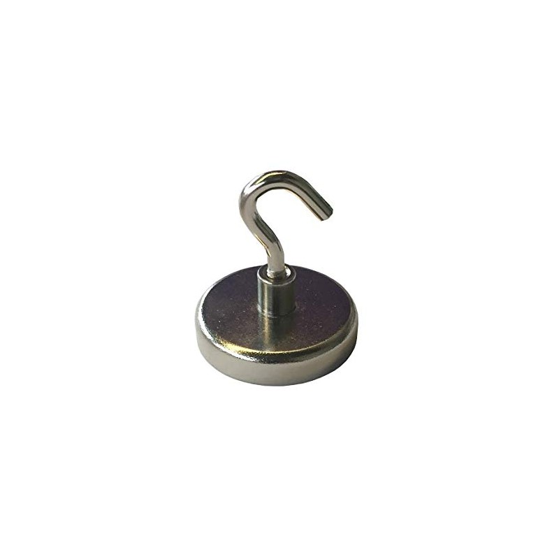 Pack of 12 Magnetic Hooks Holder with Load Capacity of