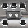 Xiciki Magnetic Key Box, Waterproof Magnetic Key Hide for Outdoors,