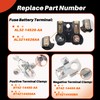 AL3Z-14526-AA BT4Z-14450-AA BT4Z-14450-BA Combo Pack - Battery Fuse and Positive