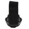 Bicycle Mirror Nylon Wrist Arm Strap Convex Design Black 5cm
