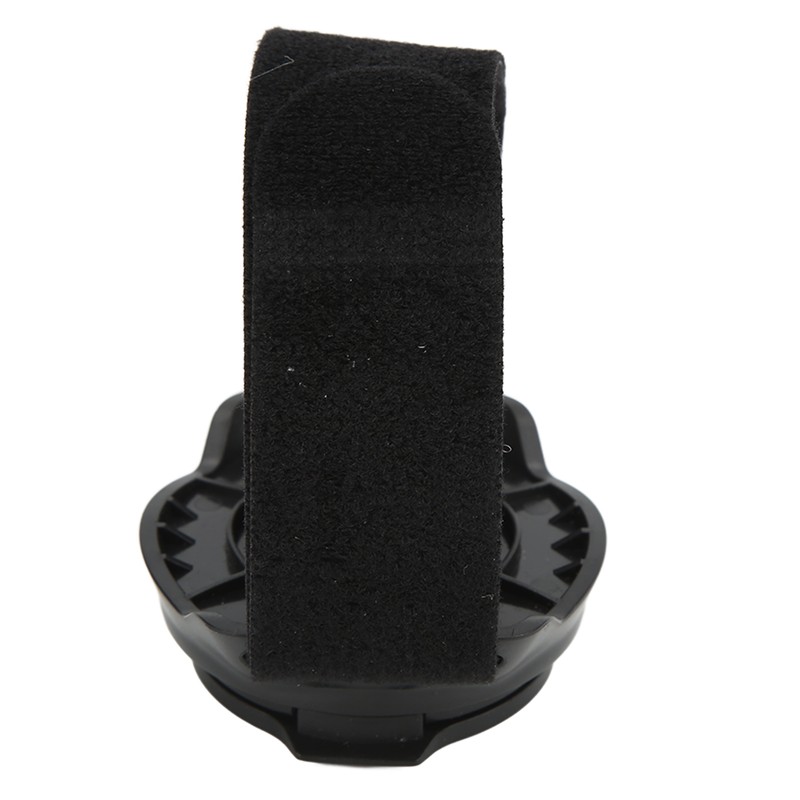 Bicycle Mirror Nylon Wrist Arm Strap Convex Design Black 5cm