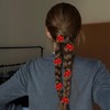 6 Pcs Cute Red Ladybug Hair Cllips, Small Claw Clips
