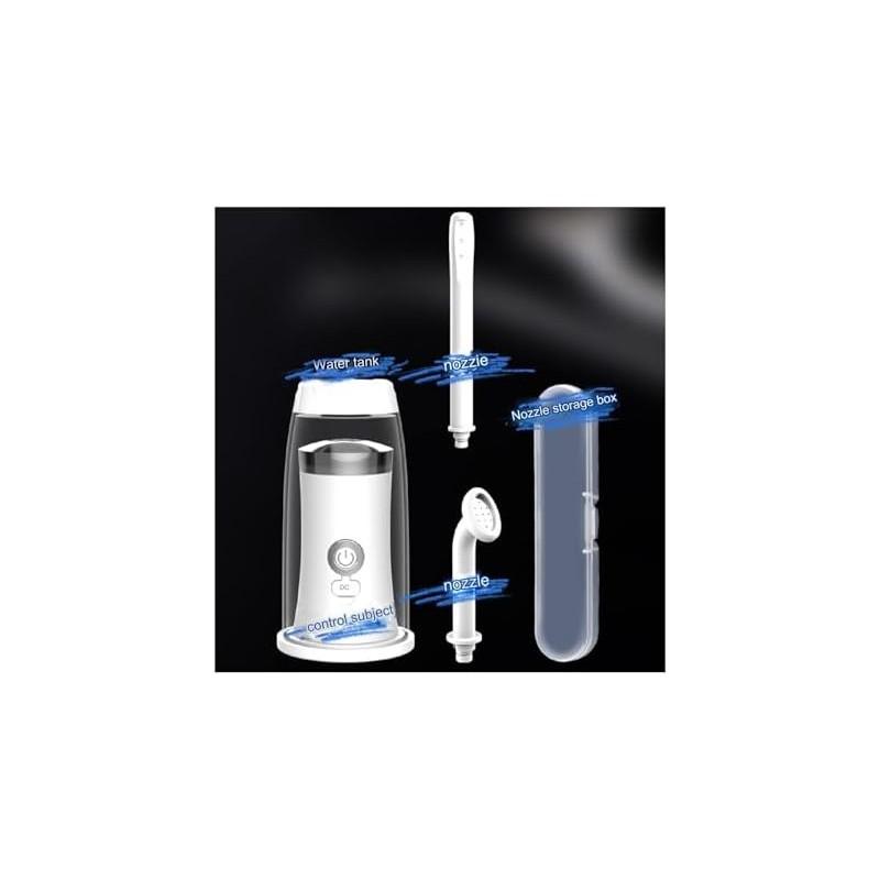 Double nozzle,Ducha Eléctrica Portátil Para Mujeres Embarazadas Y Posparto, Bidé