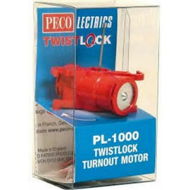 PECO  Peco PL-1000 ~ New 2024 ~ TwistLock Lectrics Point Turnout Motor Machine