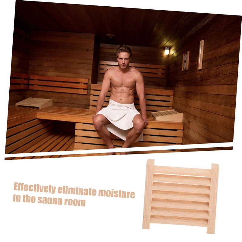 ORFOFE Sauna Ventilation Louver Panel Wooden Air Vent for Steam