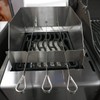 7 x XXL kebab skewers made of stainless steel, approx.
