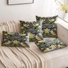 HUASHUZI Cushion Covers William Morris 40x40cm Strawberry Thief Decorations Double