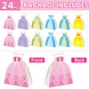 24Pcs Princess Paper Treat Boxes for Princess Birthday Party Decorations