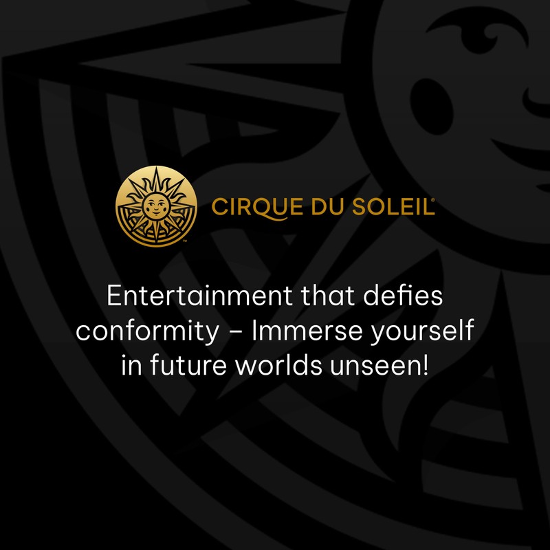 CIRQUE DU SOLEIL Tout Est Possible Tote Bag
