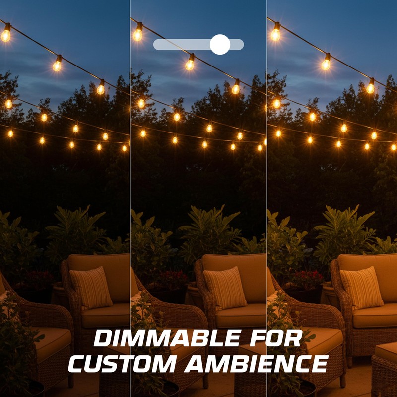 OHLECTRIC 10 Pack - S11 Ceramic White Night Light Bulbs