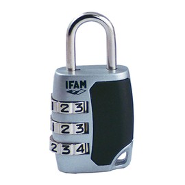 IFAM | CS Series Padlock | Model C25S | Wide Variety of Uses | for Multiple Elements at One Time | Versatile | High Security | Chrome Steel