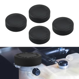 GAOLAOSY 21712-79900 Car Engine Radiator Coolant Water Tank Reservoir Cap, Engine Cooling System Overflow Expansion Bottle Cap, Car Radiator Cover Replacement Compatible with Most Models (4PCS)