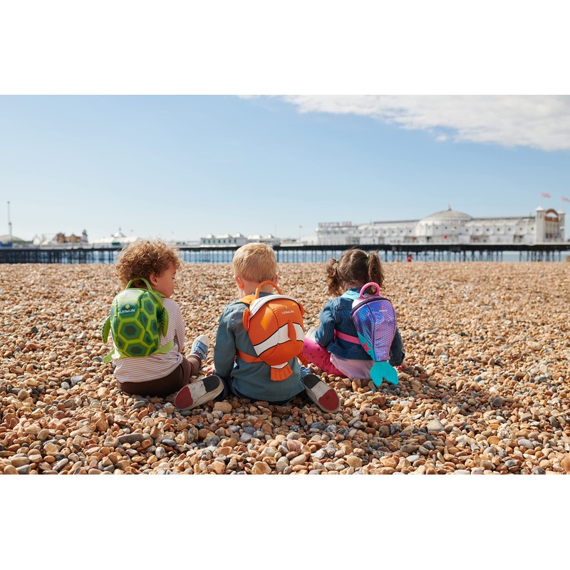 LittleLife Animal Toddler Backpack With Safety Rein, Turtle