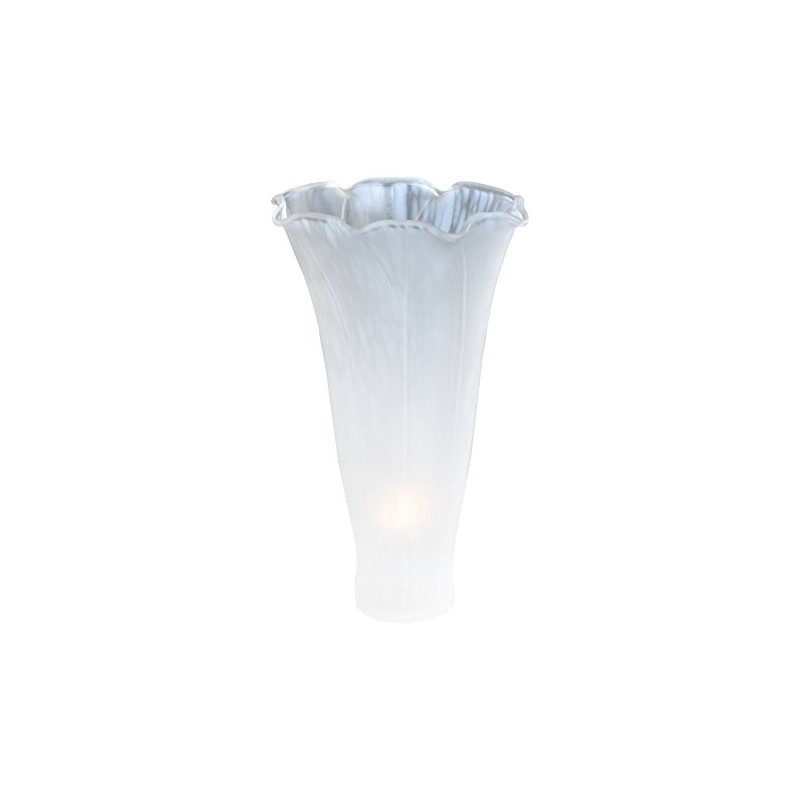 Meyda Tiffany 10199 Lighting, 3" W x 5" H, White