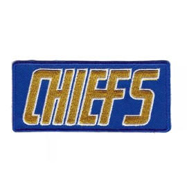 Slap Shot SLAPSHOT MOVIE Hanson Brothers Charleston Chiefs Iron-on Jersey PATCH!
