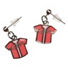 SEISEN CAPA-03 Hiroshima Carp Earrings (Uniform) Pin Type