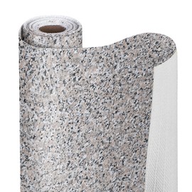 Pro-Mart 8742711 Rose Beta Granite Grip Bonded Shelf Liner, 12" x 10'