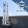 4 Pcs 6 Inch B Vent Wall Strap Round Gas