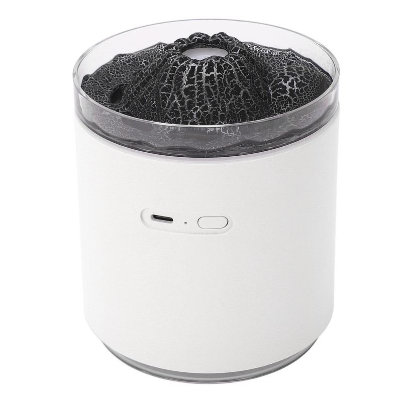 Essential Oil Diffuser Large Capacity Colorful Volcano Appearance Night Light