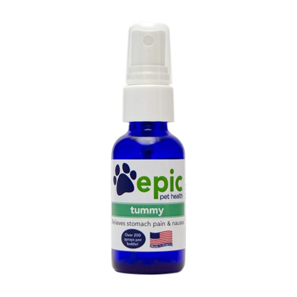 Epic Pet Health Tummy - Electrolyte Supplement Relieves Stomach Pain and Nausea Put in Food & Water for Fastest Results - Multivitamin