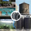 YSIL PVC Bulkhead Fitting 2 Inch Female Water Tank Connector