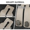 KINIVA Car Seat Headrest Storage Hooks, Set of 2, Suede