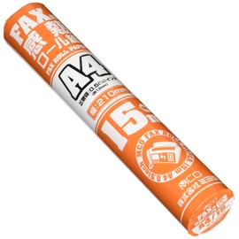 ミヨシ FAX用感熱ロ-ル紙 A4 0.5インチ芯 15m巻 2本 fxr15ah-2