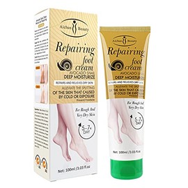 AICHUN BEAUTY Crema Reparadora para Pies Aguacate Caracol Hidratante Profundo Prevenir la Congelación Alivia la Piel áspera Seca 3.4 fl oz