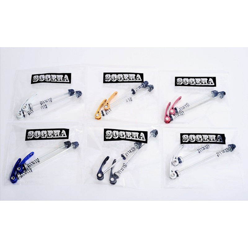 SCGEHA Road Bike Quick Release Front and Rear Set, Bicycle,