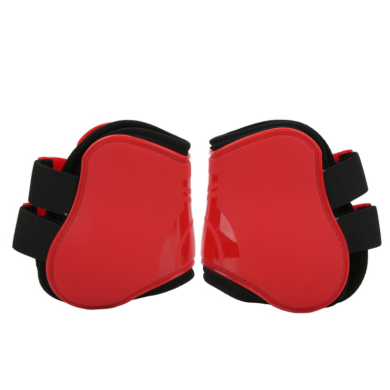 4pcs Horse Leg Guard PU Neoprene Front Hind Horse Tendon