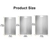 3-Piece Stainless Steel Cutting Board Set with 7.9"x11.42", 9.06"x13.4", and