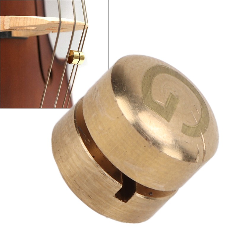 Wolf Tone Mute Polishing Finish Fine Workmanship Brass Violin Practice