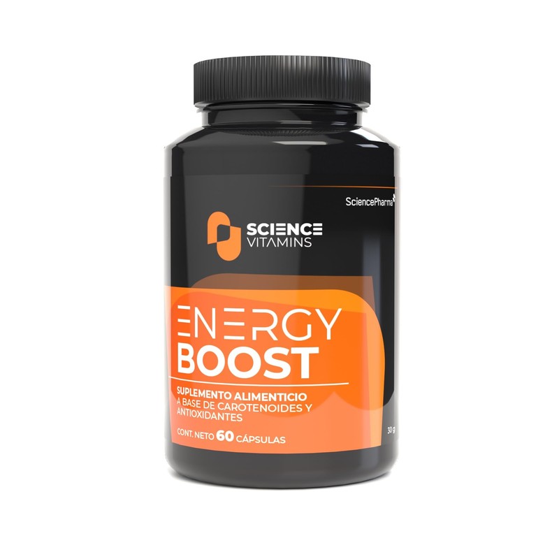 Energy Boost | Camellia sinensis, L-Carnitina, Fucoidan, Triptófano, Colágeno +