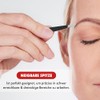 Premium 4-in-1 Tweezer Set, Stainless Steel, Modern, Black