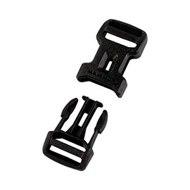 Mammut, Dual Adjust Side Squeeze Buckle, black, 25 mm