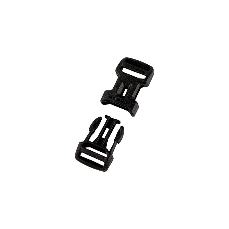 Mammut, Dual Adjust Side Squeeze Buckle, black, 25 mm