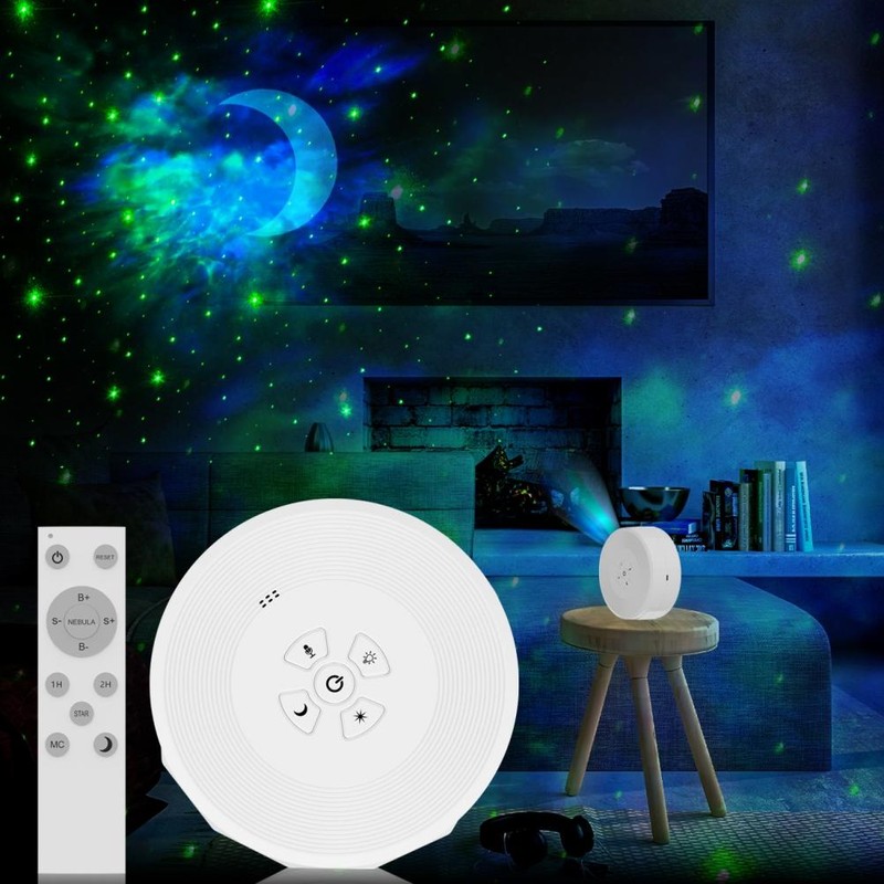 Star Night Light Projector Star Atmospheric Night Light with Remote
