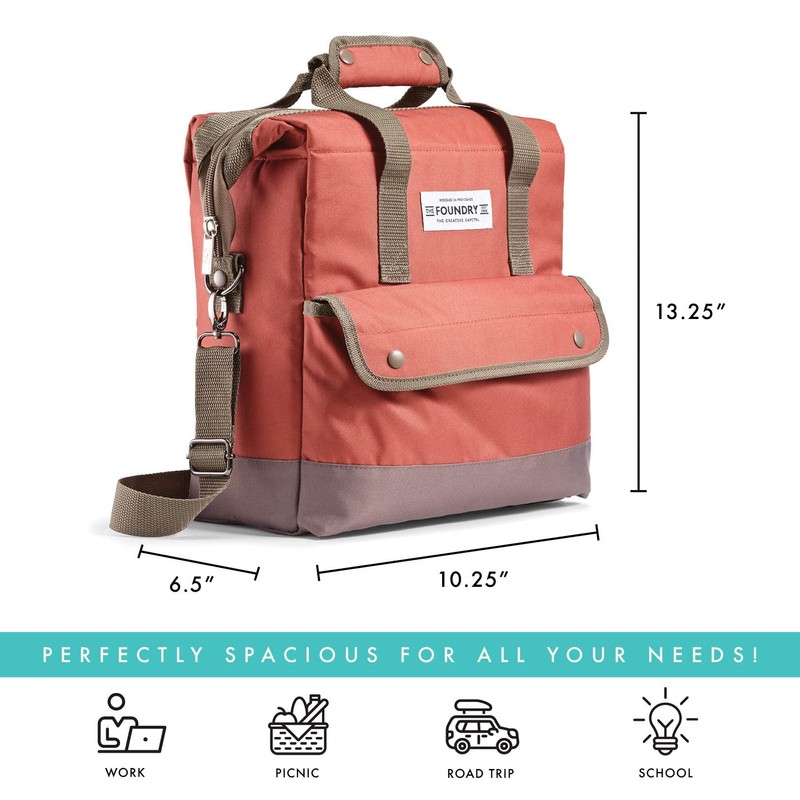Fit & Fresh Douglas Adult Insulated Lunch Bag with Front
