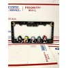 Sailor Moon License Plate Frame with a punk theme
