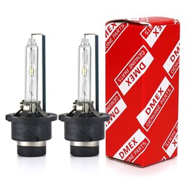 DMEX D4S 35W Xenon Headlight HID Bulbs 4300K Warm White 66440 42402 42402WX Replacement - Pack of 2