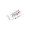 Baluue 20pcs Aluminum Nail Extension Tips with Markings for Accurate