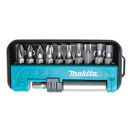 Makita D-65006 Bit Set 11-Piece Bits PH, PZ, Torx, H, Bit Holder