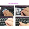 2PCS Matte Vinyl Japanese Keyboard Stickers, Japanese Hiragana Letters Keyboard