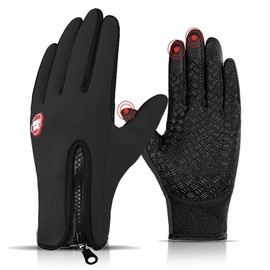 Winter Sports Gloves, Touchscreen-Compatible, Windproof Anti-Slip Design, for Cycling, Hiking, Running, Driving
