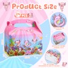 Neptniopllab 24 Pieces Axolotl Party Favor Boxes,Axolotl Themed Goody Bags