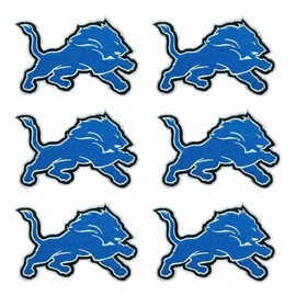 6 Pcs Sports Styles Embroidered Patches for Lions Sew On/Iron On Patch Applique for Clothes, Dress, Hat, Jeans, DIY Accessories
