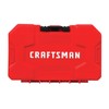 CRAFTSMAN Socket Set with right Angle Bit Driver, SAE/Metric, 1/4"
