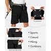 NATUVENIX Hiking Shorts for Men Stretch Lightweight Fishing Shorts Men