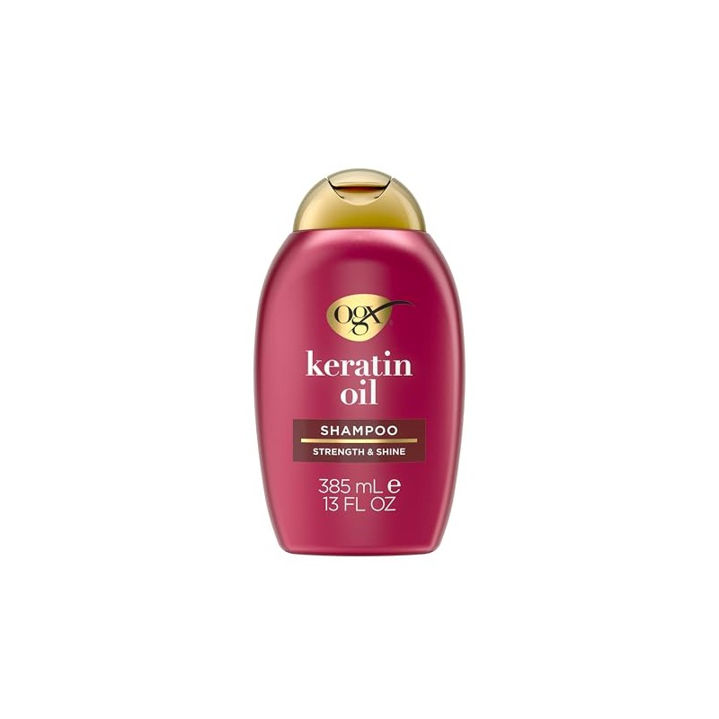 OGX, Shampoo Anti Quiebre de Aceite de Keratina, 385 ml